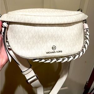 NWOT Michael Kors Slate Slingback Messenger XS Handbag